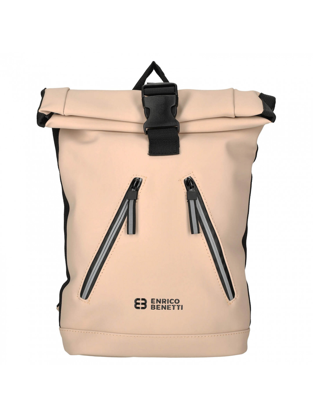 Moderní rolovací batoh Enrico Benetti Beron – růžová